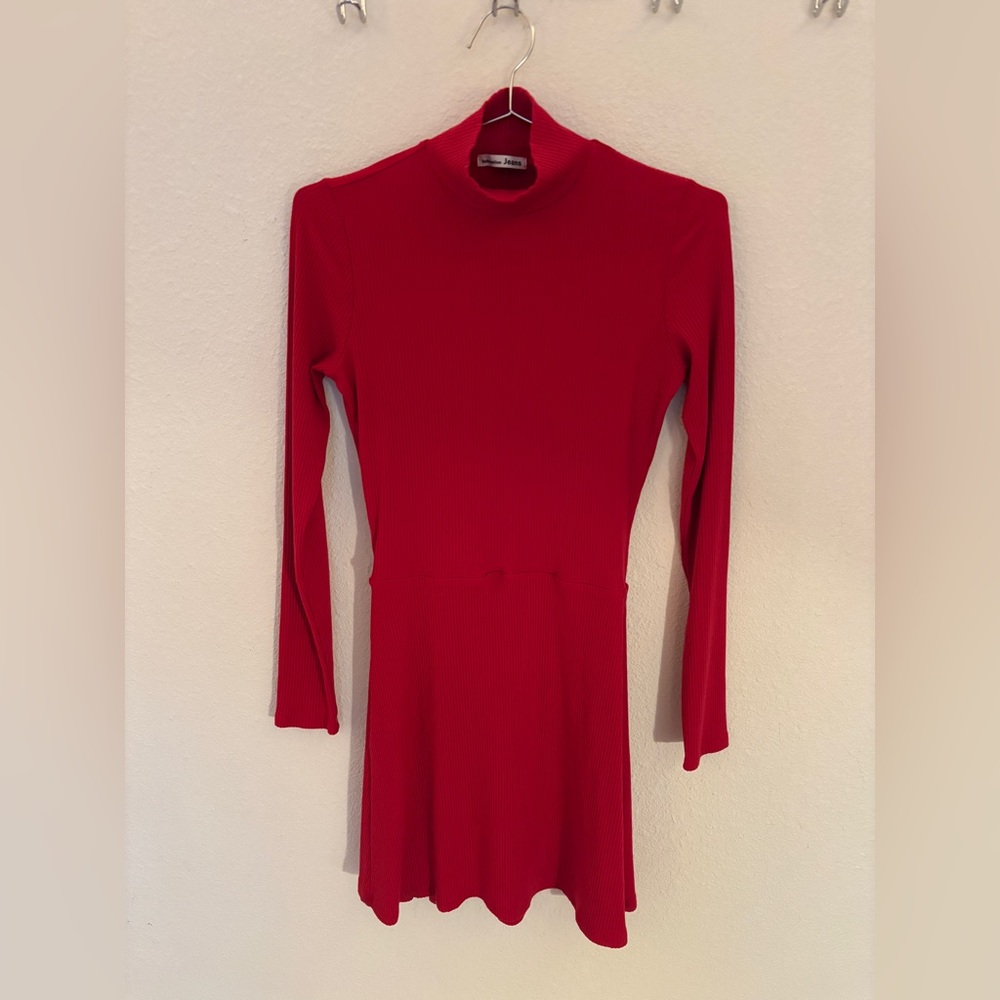 Reformation Maya Ribbed Dress - Picture 2 of 6